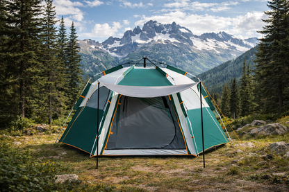 TentUp – Tente hexagonale 3 à 4 personnes 280 × 240 × 158 cm avec sac de transport