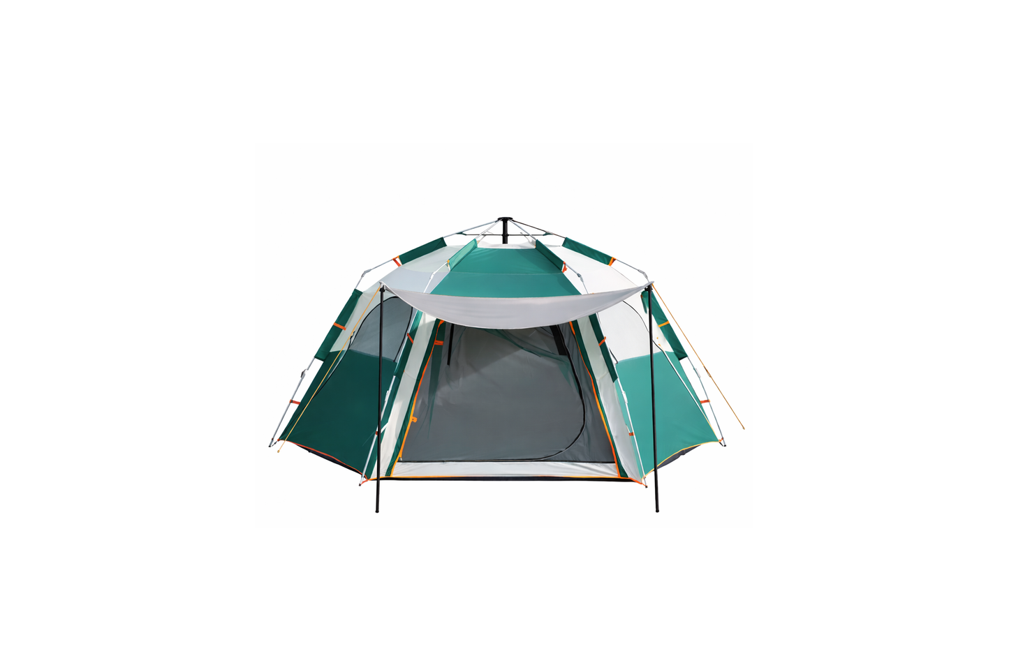 TentUp – Tente hexagonale 3 à 4 personnes 280 × 240 × 158 cm avec sac de transport